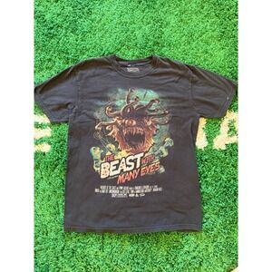 Dungeons & Dragons Beast With Many Eyes Beholder Graphic Tee Black Large L